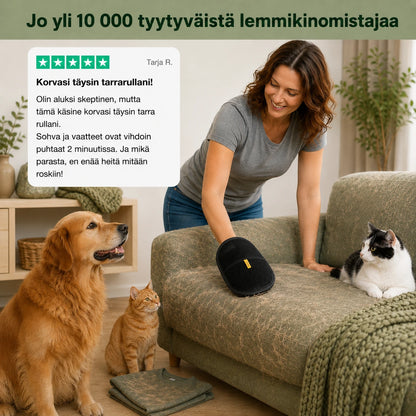 NoFur™ - Uudelleenkäytettävä & Ekologinen Karvanpoistohanska